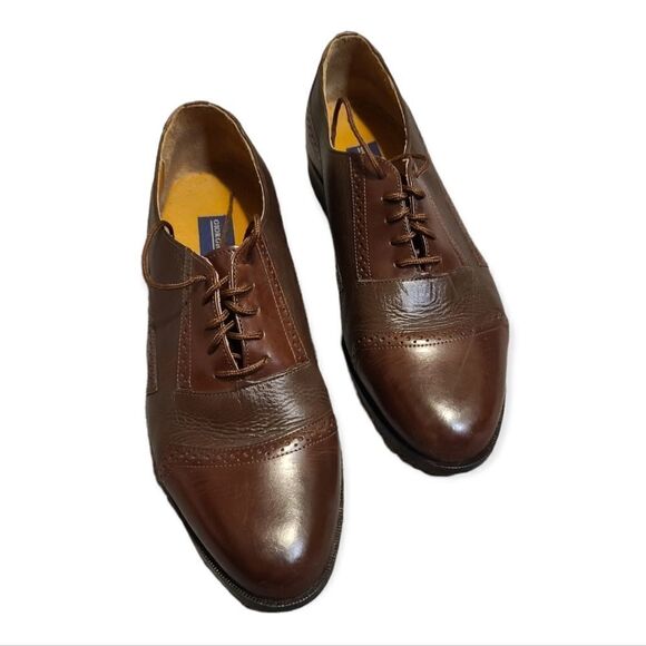 Giorgio Brutini Brown Oxfords 10M - Picture 9 of 9